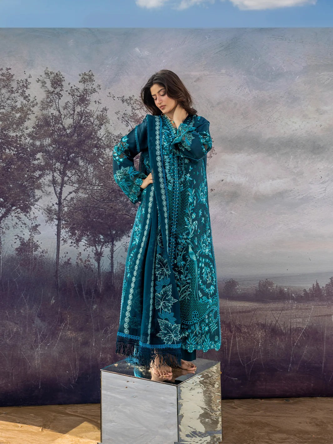 Eid 2026 Sirene Luxury Lawn Stitched S-04