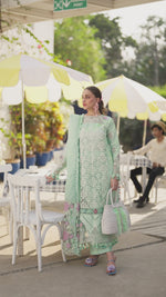 MS-12 | 3 PC Eid Luxury Lawn 25 | Monaco by Parishay