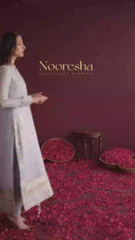 Sahira | Nooresha By Emaan Adeel | Embroidered 3 Piece Chiffon Suit Stitched | Eid 2025