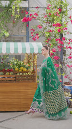 MS-09 | 3 PC Eid Luxury Lawn 25 | Monaco by Parishay