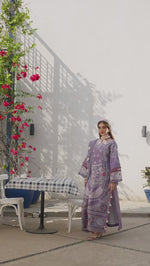 MS-05 | 3 PC Eid Luxury Lawn 25 | Monaco by Parishay