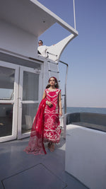 MS-14 | 3 PC Eid Luxury Lawn 25 | Monaco by Parishay