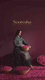 Kavya | Nooresha By Emaan Adeel | Embroidered 3 Piece Chiffon Suit Stitched | Eid 2025