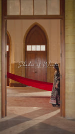 Florent shades-of-winter 3 piece stitched suit Embroidered Shirt With Embroidered Shawl FWS - 6B